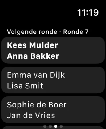 Apple Watch: de indeling